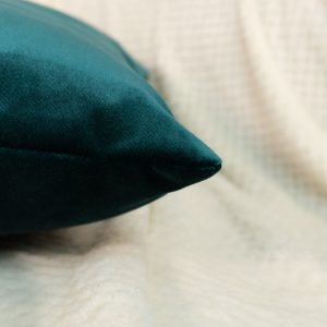 Velvet Emerald Green Pillow Cover: Dark Green Cushion Cover All Sizes