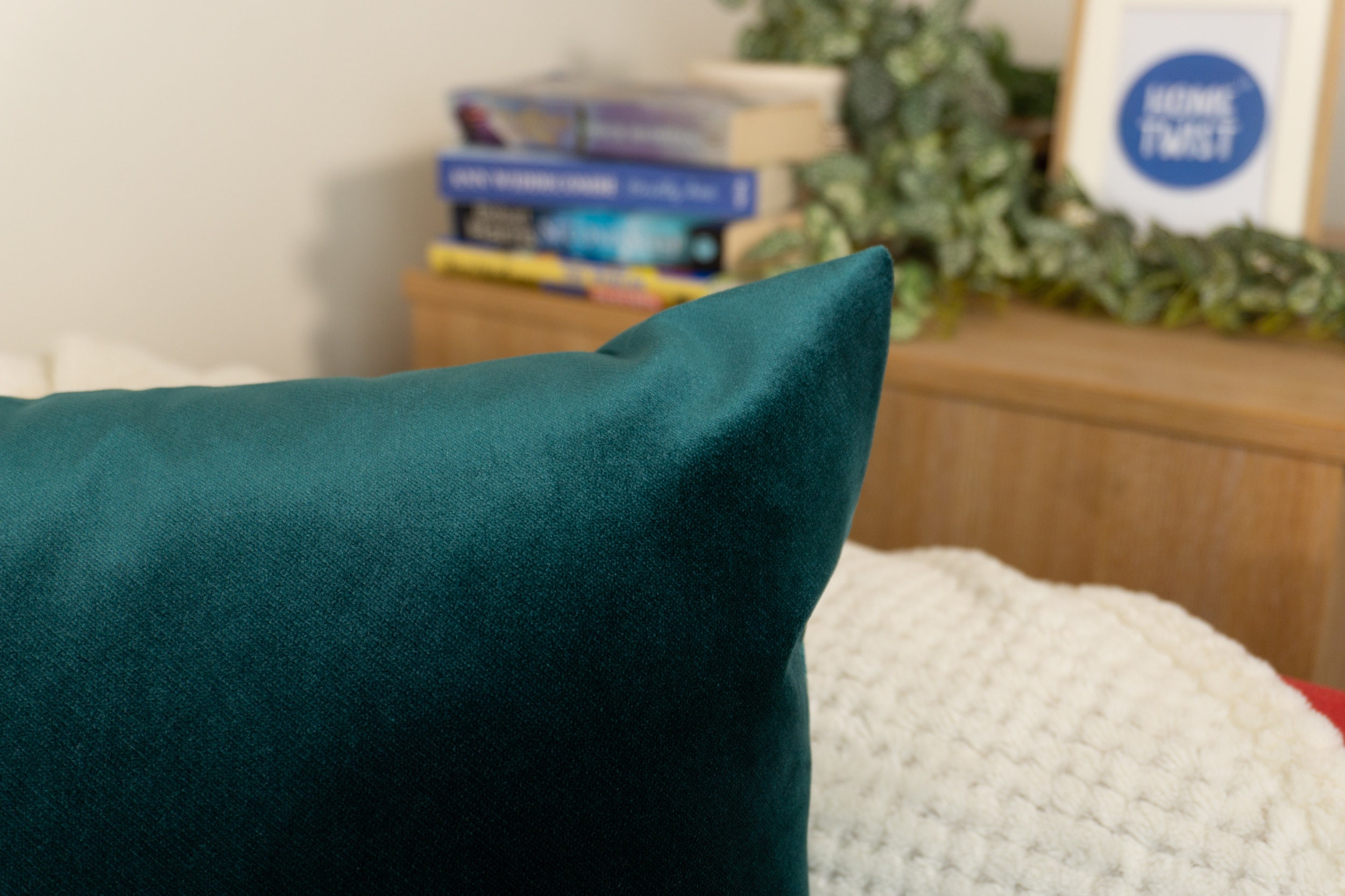 Velvet Emerald Green Pillow Cover: Dark Green Cushion Cover All Sizes