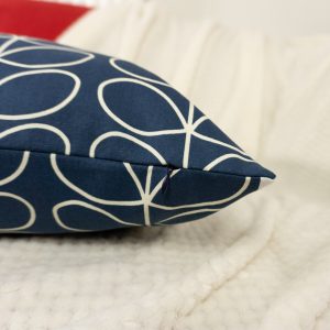 Cotton Linen Scandinavian Style Linear Stem Cushion Covers , 16 Pattern