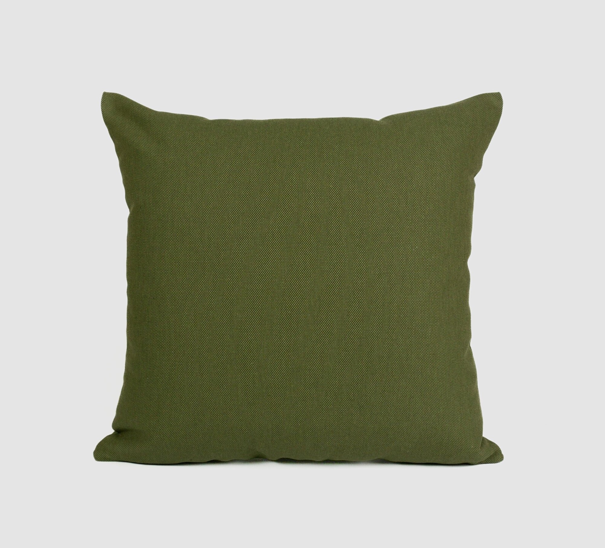 Linen Moss Green Pillow Cover, Upholstery Linen Moss Green Pillow-cushion Covers (all Sizes)