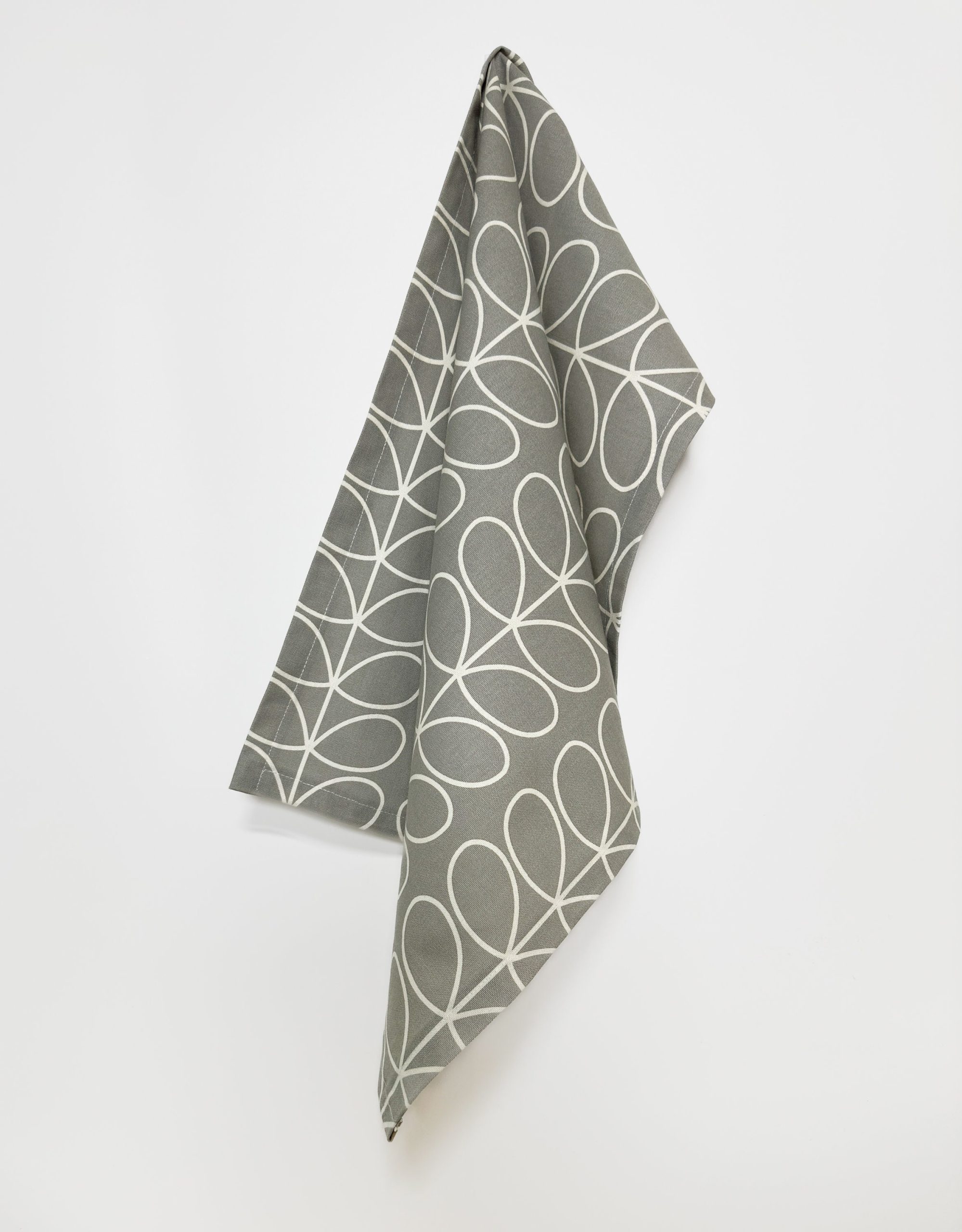 Cotton Linen Scandinavian Style Linear Stem Tea Towels 45x65cm / 18x26"