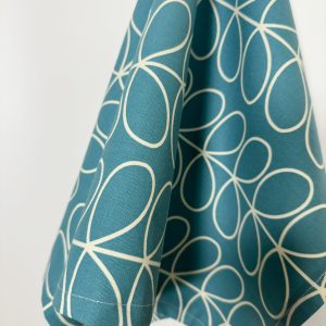 Cotton Linen Scandinavian Style Linear Stem Tea Towels 45x65cm / 18x26"