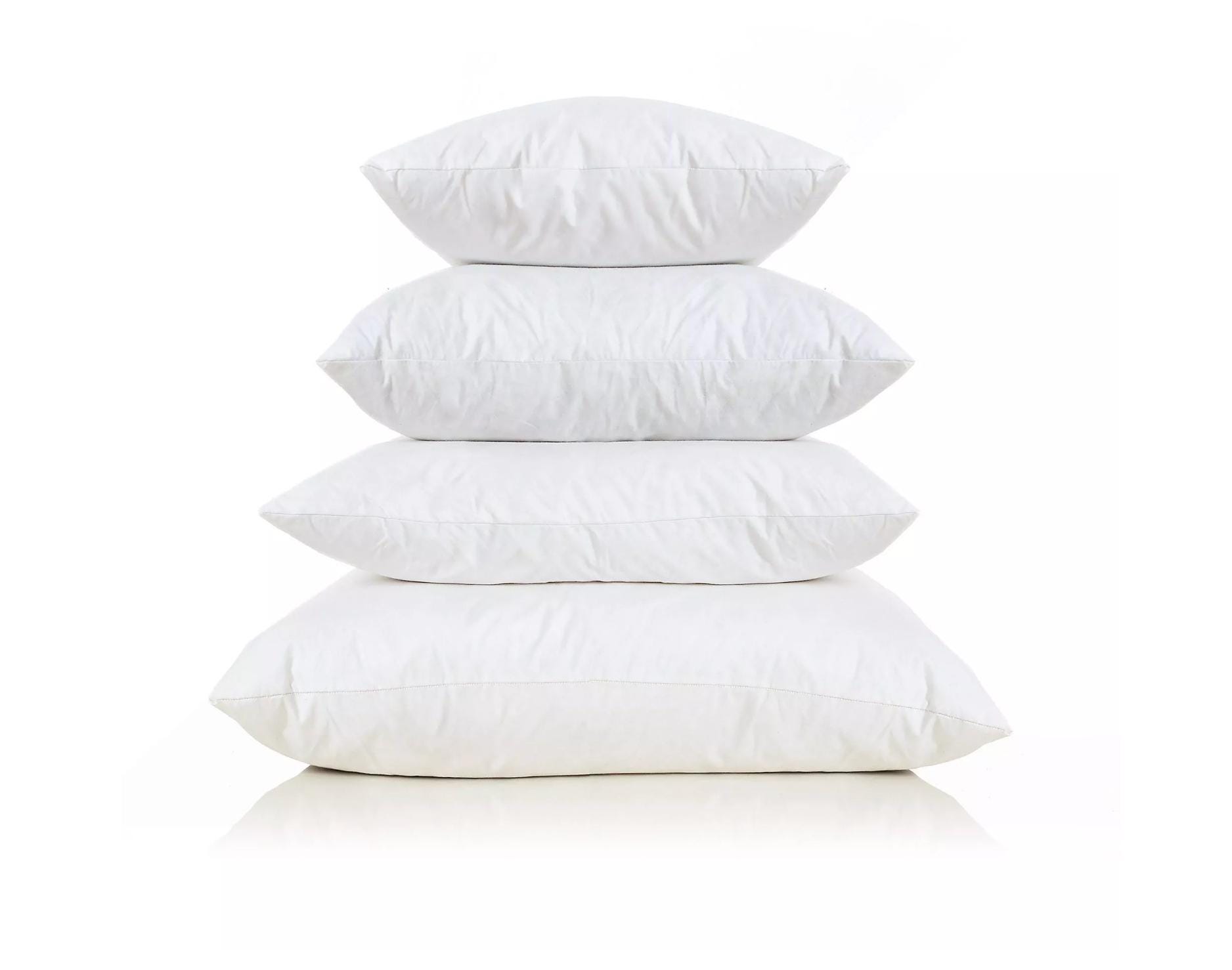 Cotton Cover Zippered Bounce Back Cushion Inner Pads