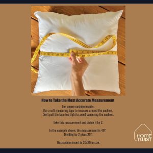 Cotton Cover Zippered Bounce Back Cushion Inner Pads