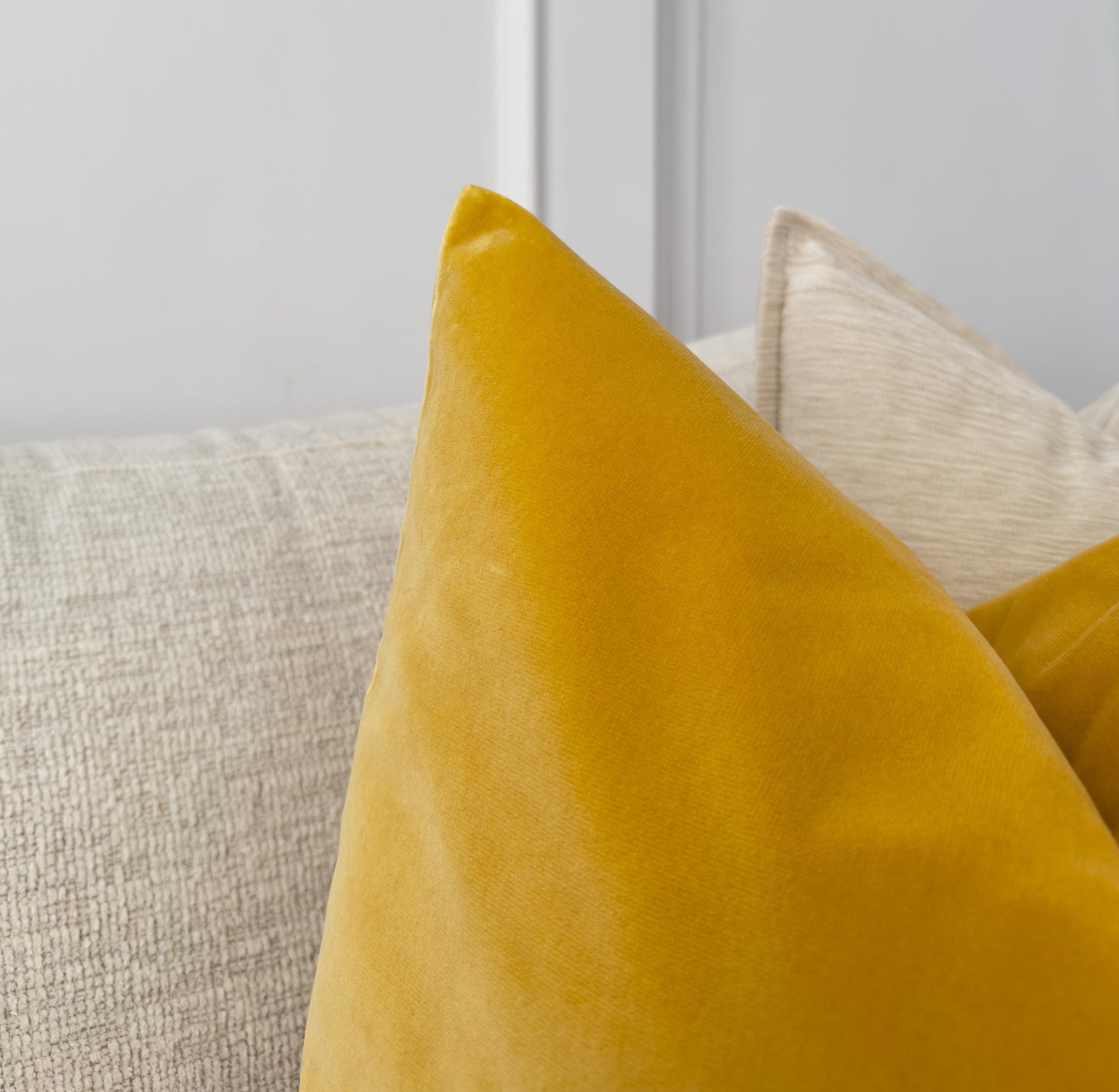 Velvet Orange Cushion Cover Scatter Yellow Cushion Decorative Square Pillow Orange Velvet Throw Pillow (all Sizes)