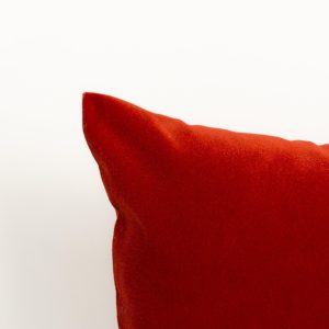 Luxury Velvet Tomato Red Lumbar Pillow Covers Rust Cushion Covers, (all Sizes)