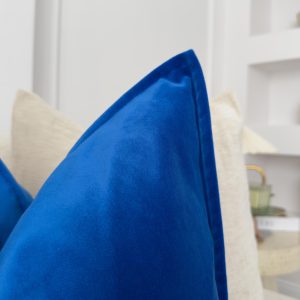 Premium Velvet Royal Blue Pillow Cover Navy Blue Cushion Cover Long Pillow Navy Lumbar Pillow Cover (all Sizes)