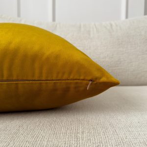 Mustard Throw Pillow Cover:velvet Amber Lumbar Pillow Cover All Sizes